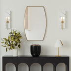 MacLuu Oblong Metal Wall Mirror
