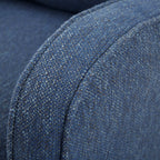 Madison Park Betty Upholstered Swivel Curved Armchair