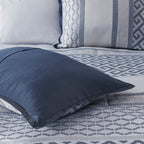 Madison Park Christian 7-piece Geometric Jacquard Comforter Set