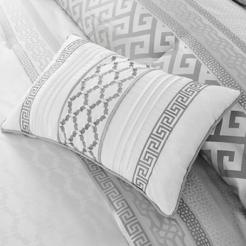 Madison Park Christian 7-piece Geometric Jacquard Comforter Set