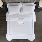 Madison Park Signature 500 Thread Count Luxury Collection 100% Cotton Sateen Embroidered Duvet Cover Set