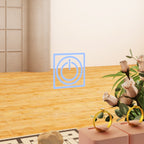 Makeup Vanity Set Table With LED Light &Mirror & Stool