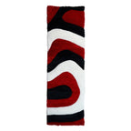 Mateos Shag Abstract Designed Area Rug
