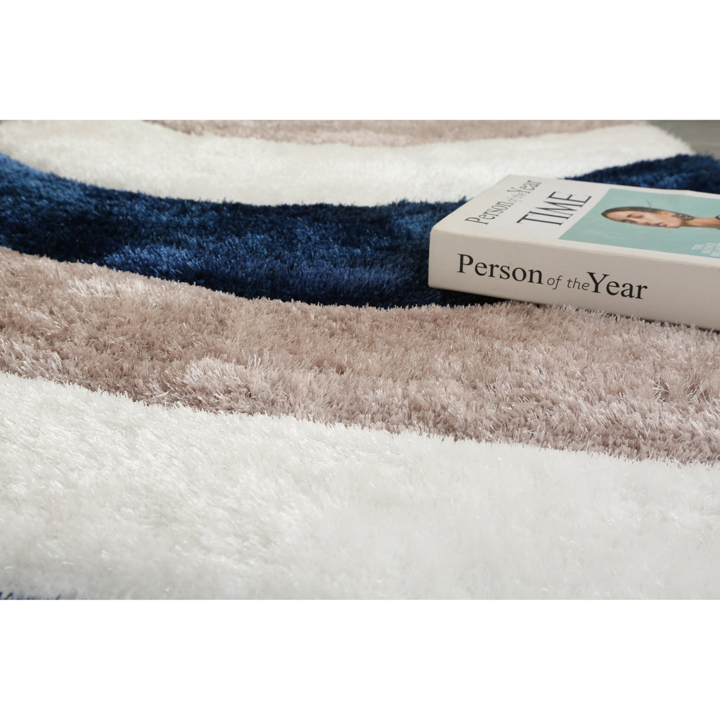 Mateos Shag Abstract Designed Area Rug