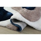 Mateos Shag Abstract Designed Area Rug