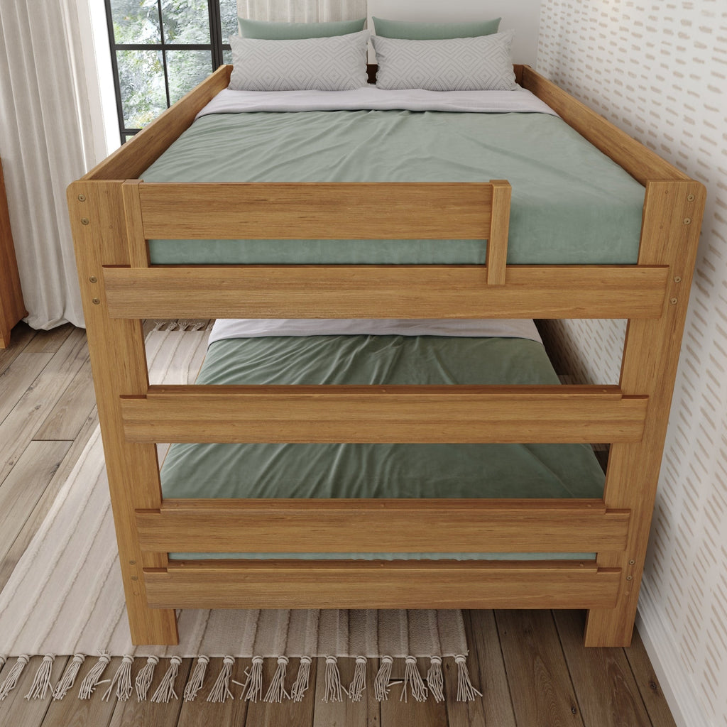 Max and Lily Farmhouse Queen over Queen Bunk Bed