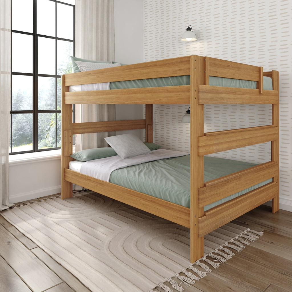 Max and Lily Farmhouse Queen over Queen Bunk Bed