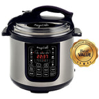 MegaChef Digital Countertop Pressure Cooker with 8 Quart Capacity