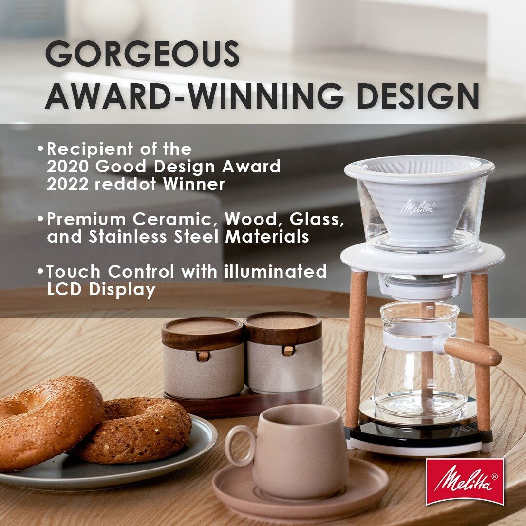 Melitta Senz V Connected Smart Pour-Over Coffee System