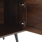 Mid-Century Modern TV Stand For TVs Up To 70 Entertainment Center Media Console - 20.5'' H X 59'' W X 15.5'' D