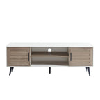 Mid-Century Modern TV Stand For TVs Up To 70 Entertainment Center Media Console - 20.5'' H X 59'' W X 15.5'' D