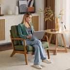 Mid Century Modern Upholstered Accent Chair