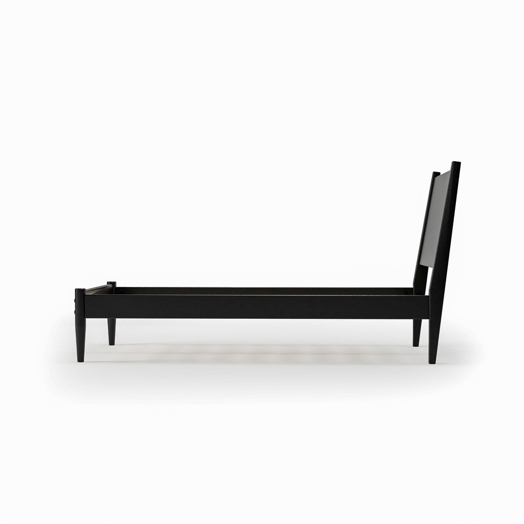 Mid-Century Panel Bed