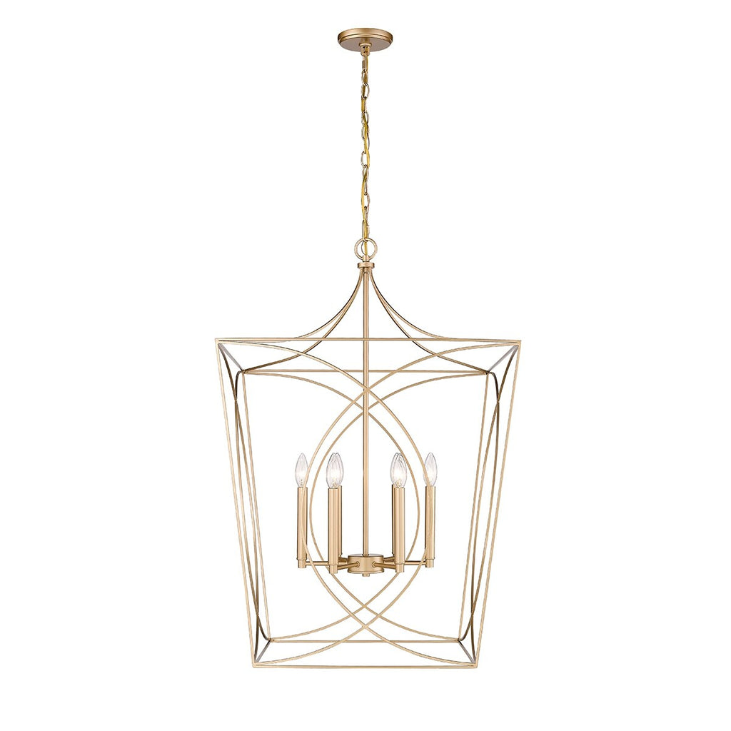 Millennium Lighting Tracy 4 Light Pendant Fixture in Multiple Finishes