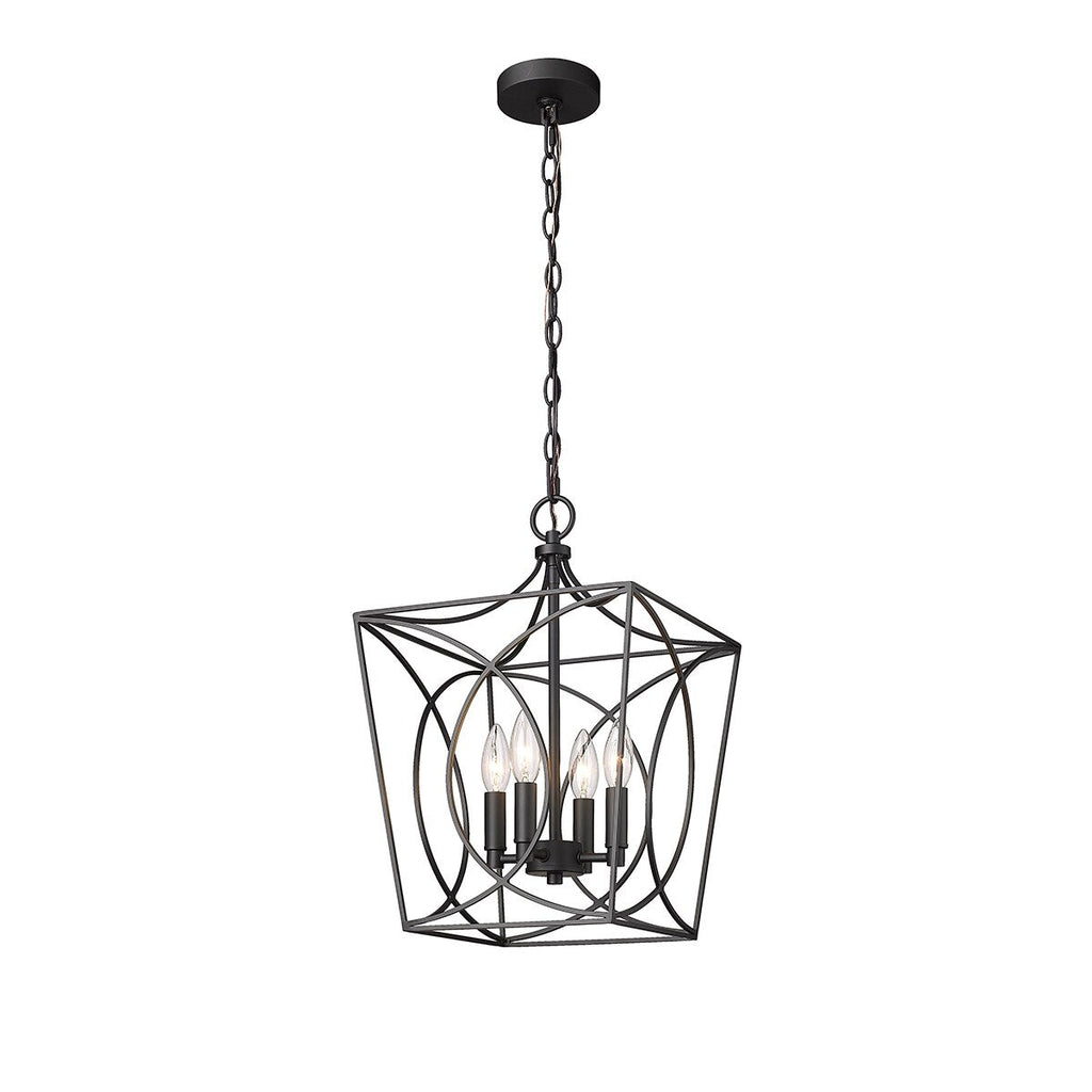 Millennium Lighting Tracy 4 Light Pendant Fixture in Multiple Finishes