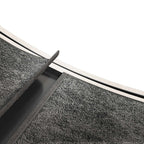 Moasis 43.3 inch Wood Large Cat Treadmill Exercise Running Wheel with Carpeted Runway