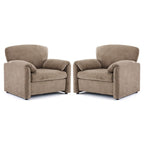 Modern Elephant Ears Armchair Accent Sofa Comfortable Seating for Living Room & Bedroom