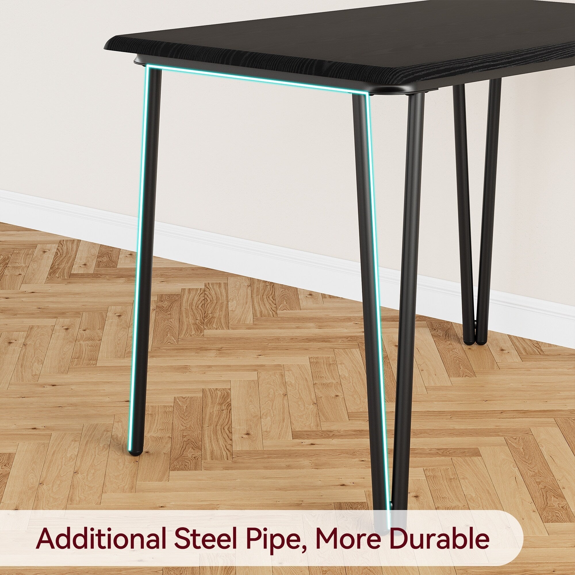 Modern kitchen Dinner Table Set for Dining Room - 3-Piece