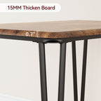 Modern kitchen Dinner Table Set for Dining Room - 3-Piece