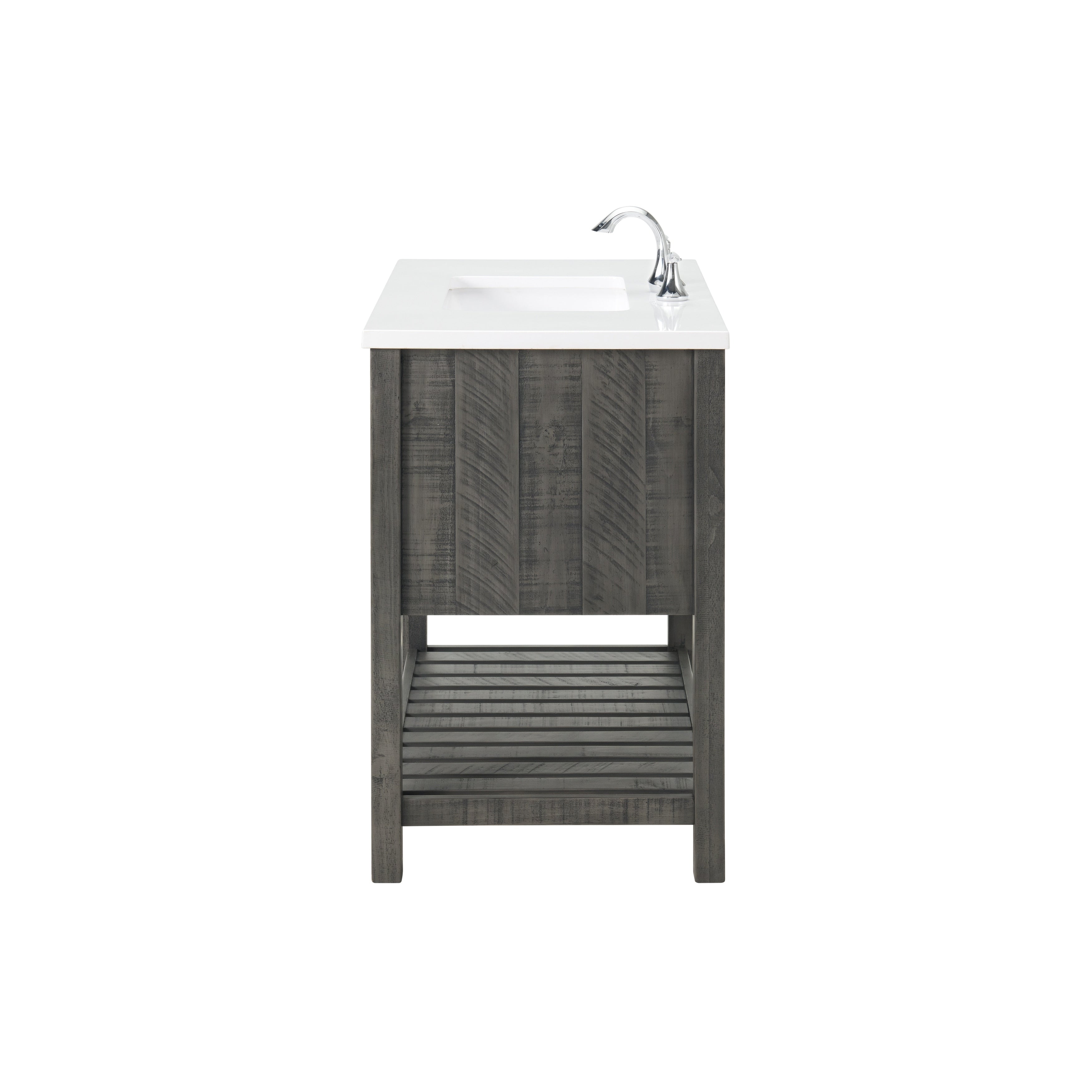 Monterey 37 Farmhouse Single Bathroom Vanity with Top