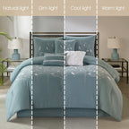 Nanshing Taylor 7 Piece Floral Botanical Comforter Set