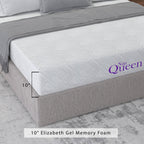 NapQueen Elizabeth 10 Cooling Gel Memory Foam Mattress