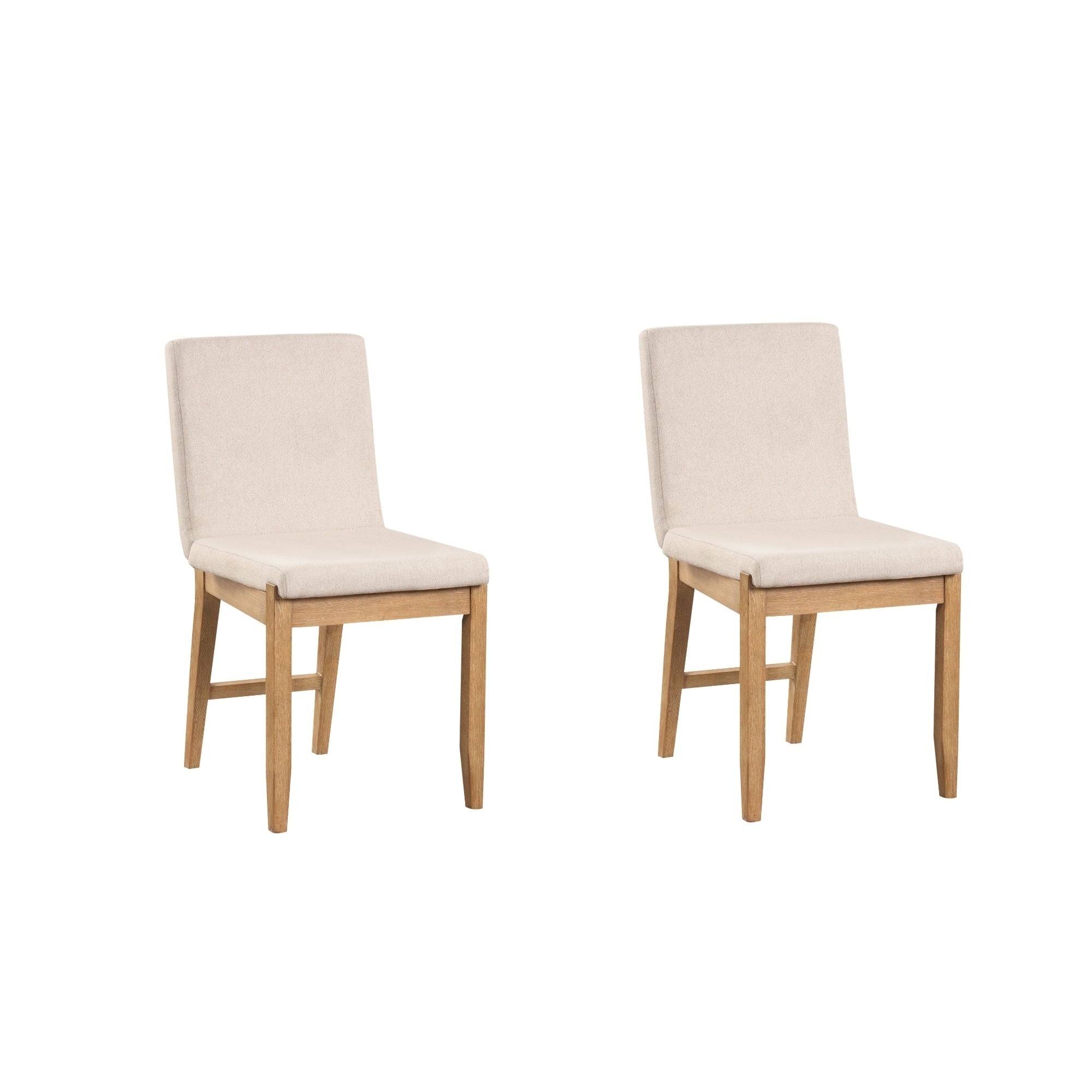 Gracie Modern Bar Stool, Boucle Upholstered Chair and Brushed Wooden Legs