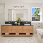 Ora Modern Dimmable Crystal Bathroom Light Fixtures Over Mirror Glam Vanity Lights