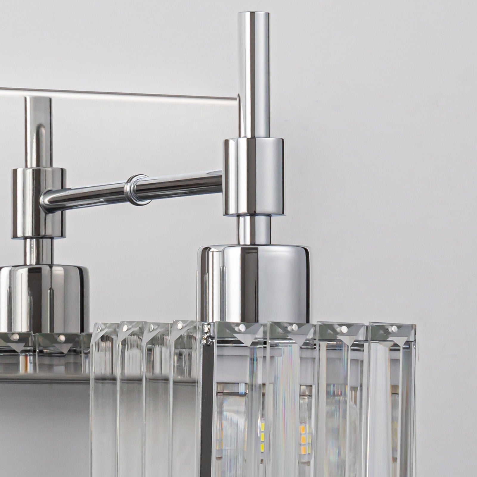 Ora Modern Dimmable Crystal Bathroom Light Fixtures Over Mirror Glam Vanity Lights