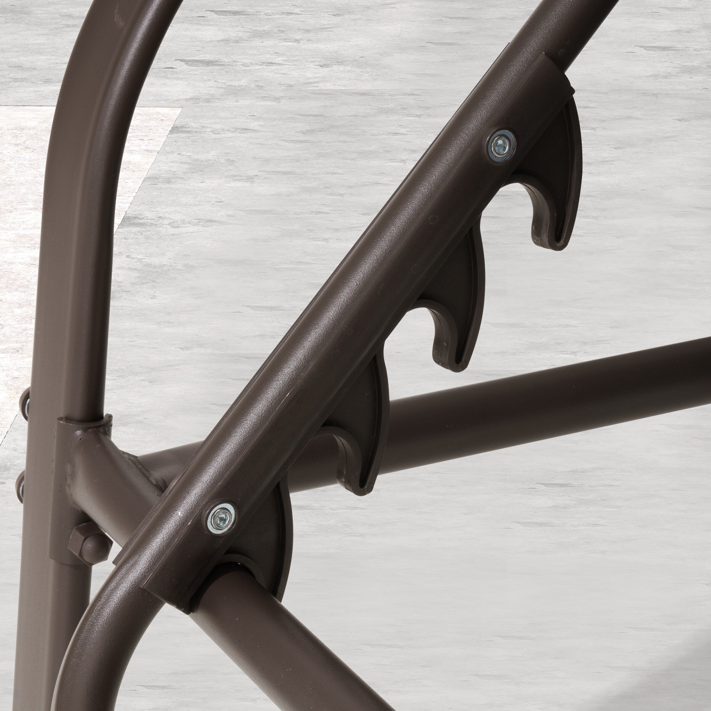 Outdoor Adjustable Patio Chaise Lounge Chair with Cushion Beach Poolside