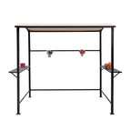 Outdoor 5 ft. x 8 ft. Steel Frame Grill Gazebo Canopy Barbecue Shelter