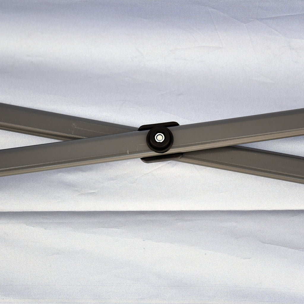 Outsunny Heavy Duty Pop Up Canopy with Sturdy Frame, UV Fighting Roof, Carry Bag for Patio, Backyard, Beach, Garden