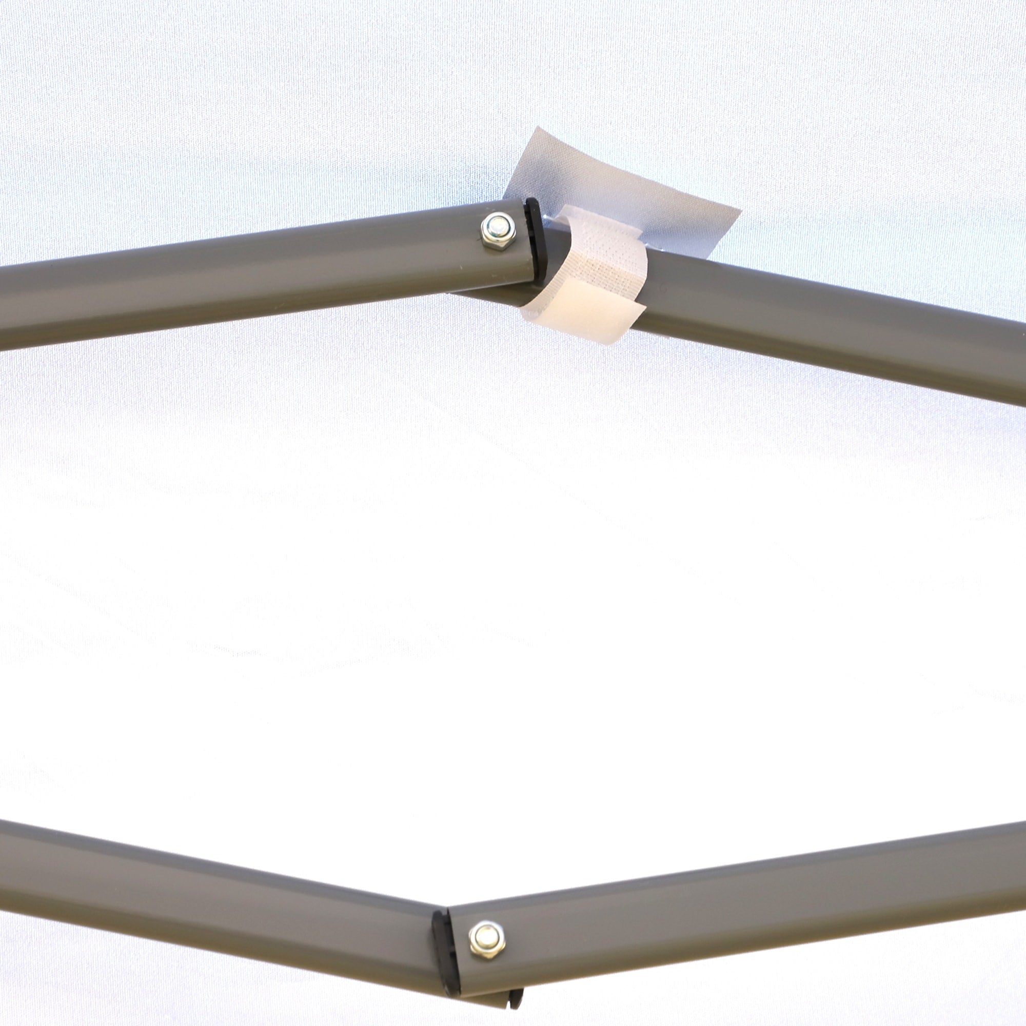 Outsunny Heavy Duty Pop Up Canopy with Sturdy Frame, UV Fighting Roof, Carry Bag for Patio, Backyard, Beach, Garden