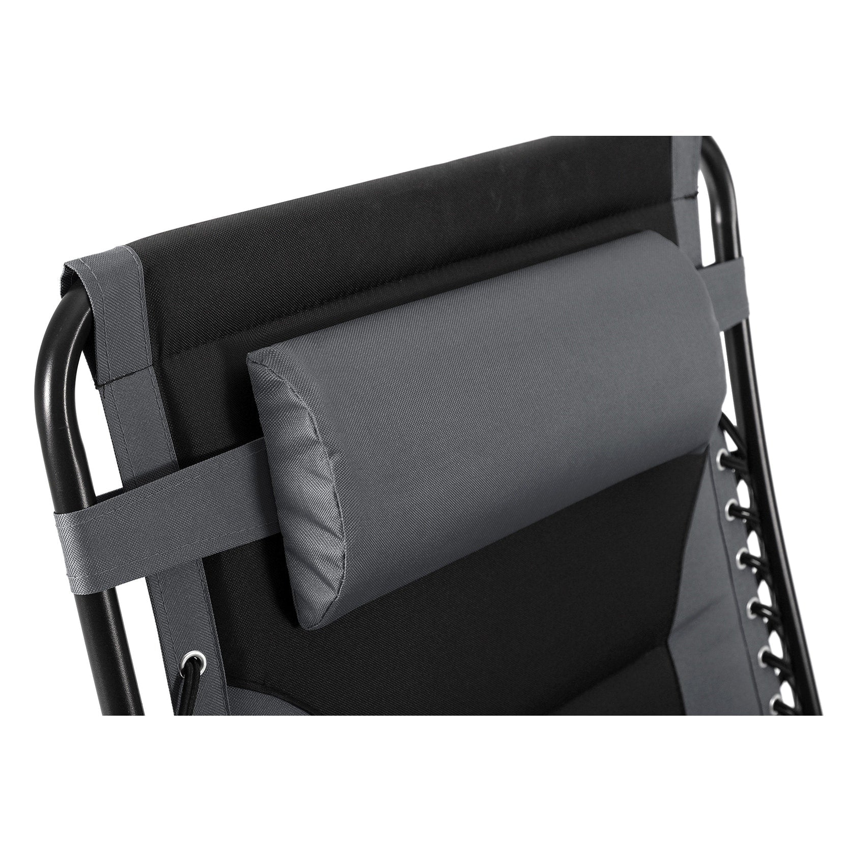 Oversize XL Padded Zero Gravity Lounge Chair Wider Armrest Adjustable Recliner with Cup Holder - N/A