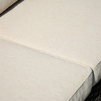 OVIOS 5-piece Patio Furniture Wicker Outdoor High-back Seating Set