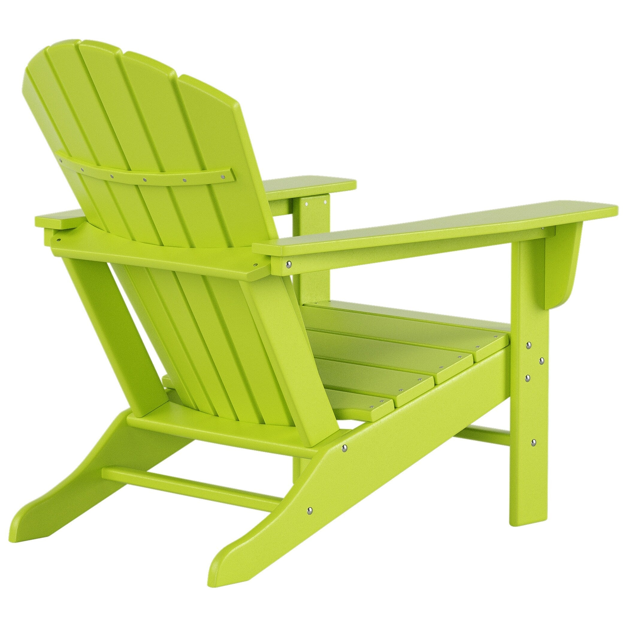 Polytrends Altura Outdoor Eco-Friendly All Weather Poly Patio Adirondack Chair (Set of 2)