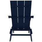 Polytrends Shoreside Modern Eco-Friendly All Weather Commercial-Residential Folding Adirondack Chair