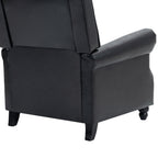 Manual Pushback Recliner Chairs with Nailhead Trim