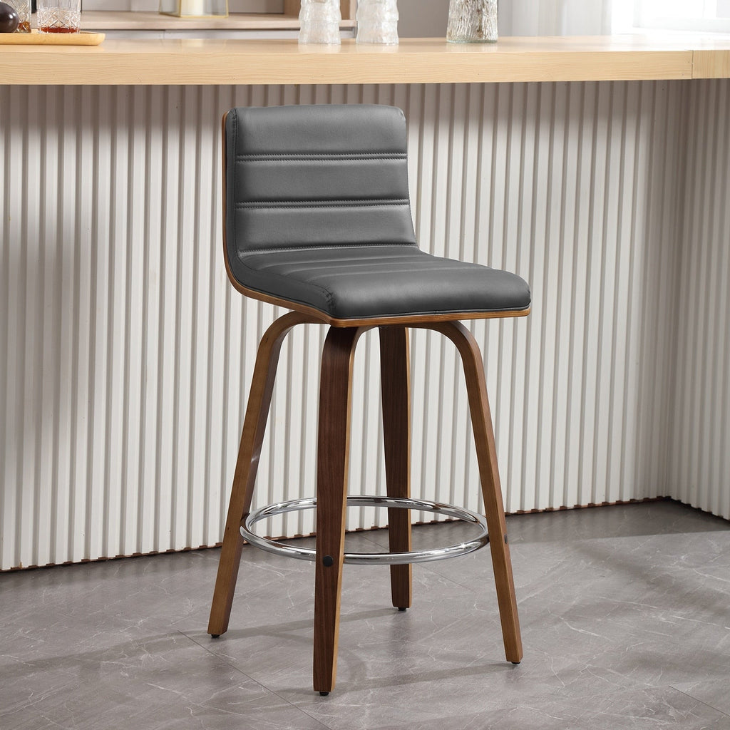 26/29 Faux Leather Swivel Bar/Counter Stools, Set of 2/3