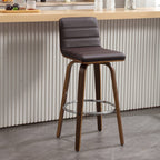 26/29 Faux Leather Swivel Bar/Counter Stools, Set of 2/3