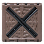 Pellebant 220 lbs Patio Cantilever Umbrella Base with Wheels - N/A