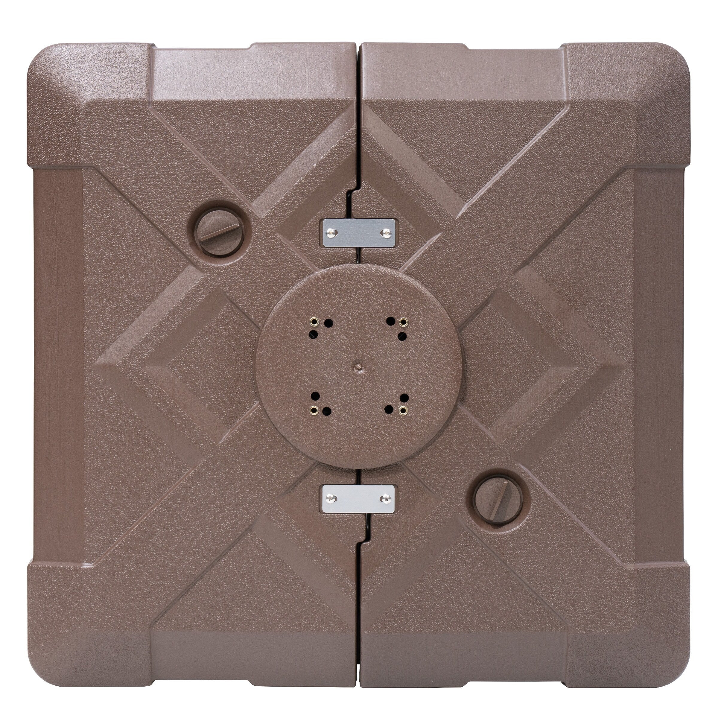 Pellebant 220 lbs Patio Cantilever Umbrella Base with Wheels - N/A