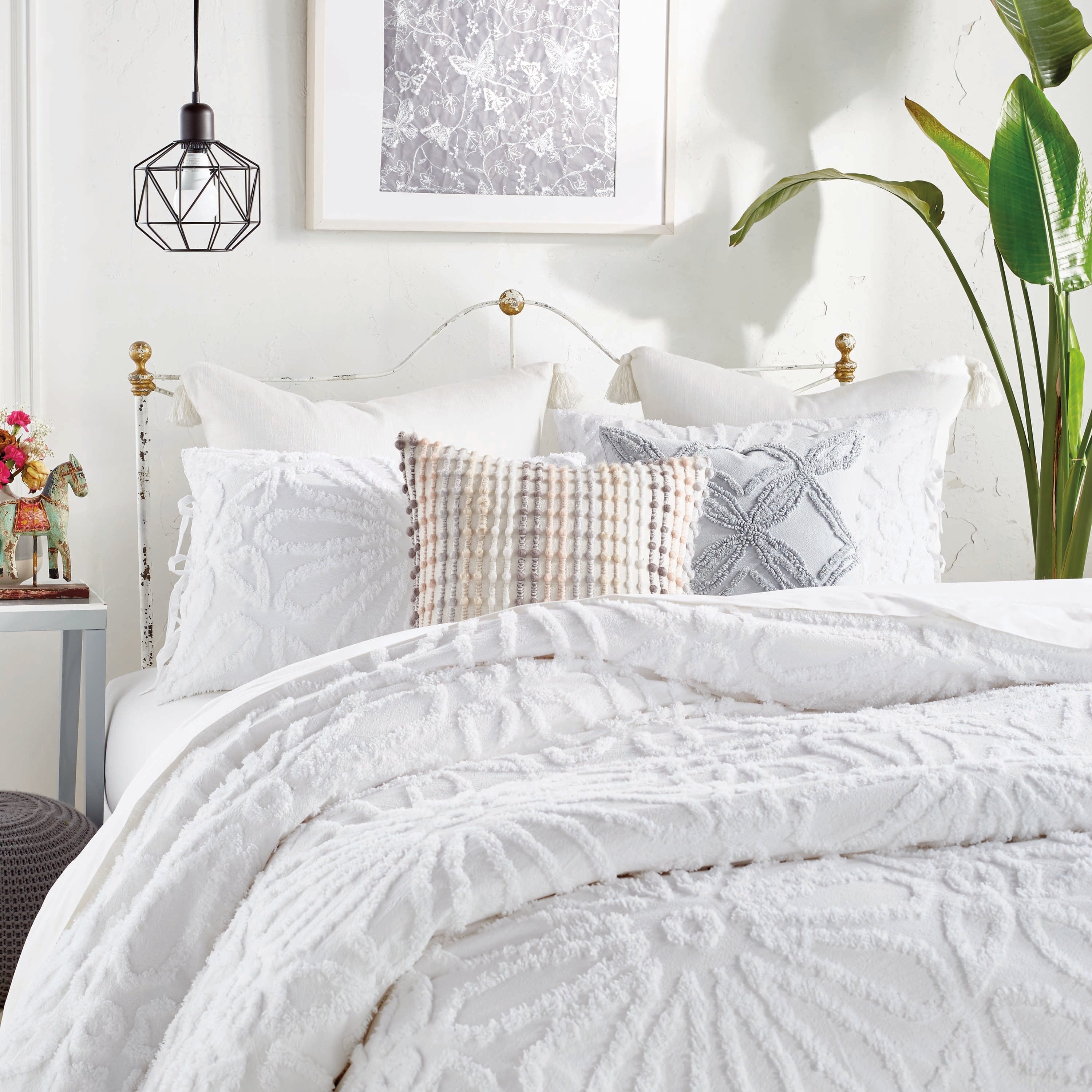 Peri Home Chenille Medallion Comforter Set