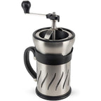 Peugeot 35257 Paris Press Coffee Mill/French Press Combination, Stainless Steel - 3 x 3 x 6 inches