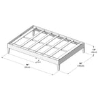 Plank and Beam Full-Size Platform Bed