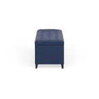 Madison Park Sasha Tufted Top Upholstered Storage Bench