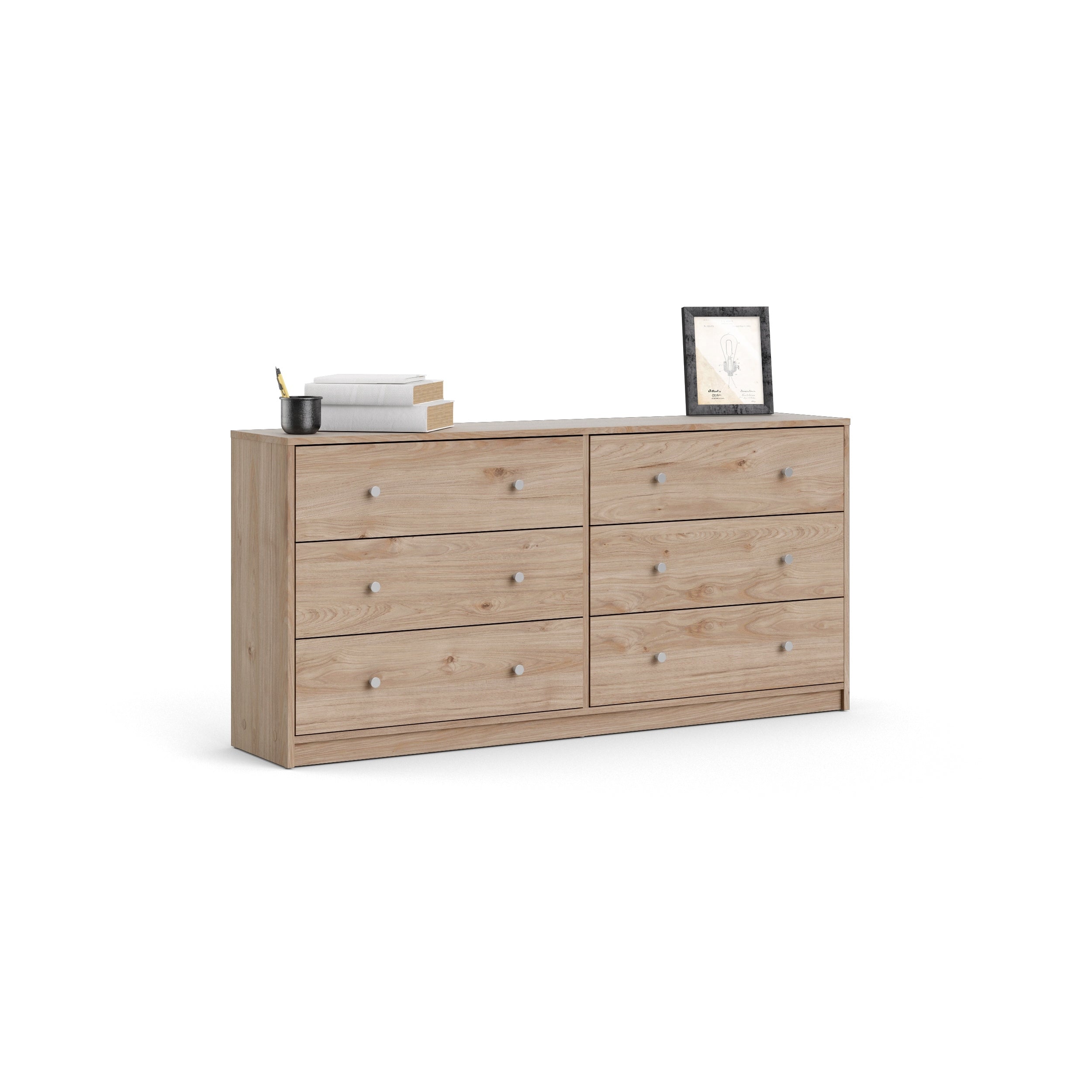 Porch & Den Zoe 6-drawer Double Dresser