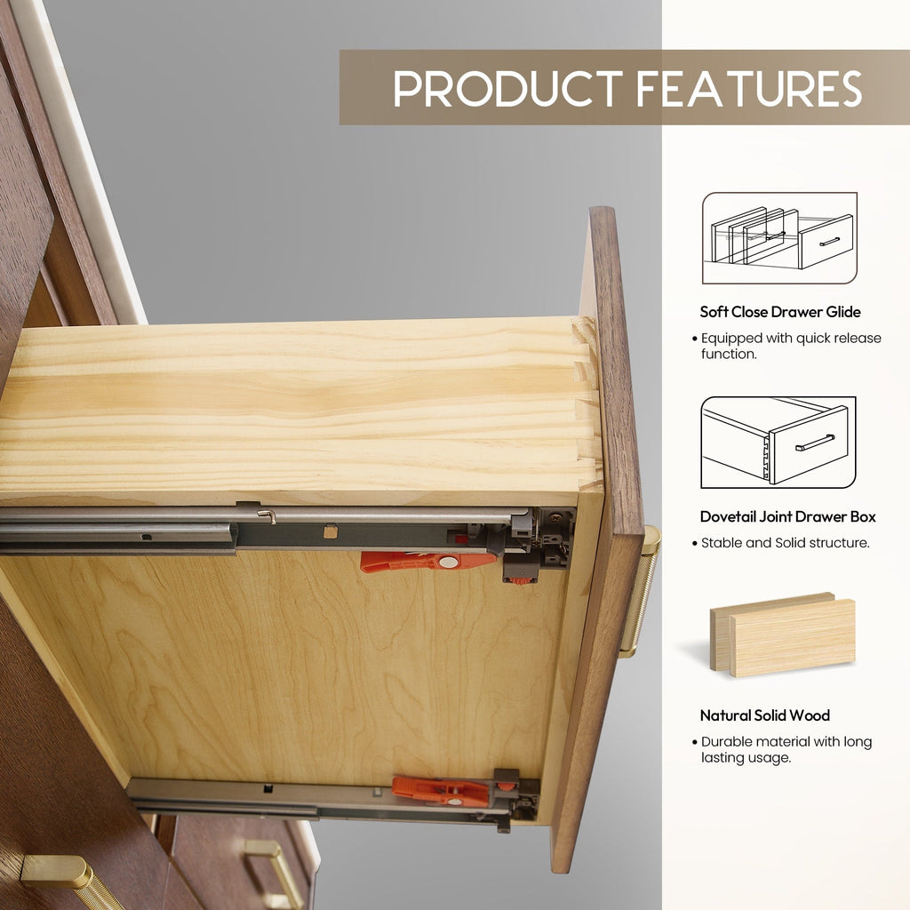 Porto Bath Vanity with White Quartz Stone Top without Mirror