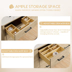 Porto Bath Vanity with White Quartz Stone Top without Mirror