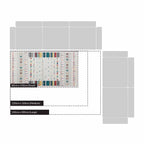 Cherokee Printed Rug 80 x 150 cm